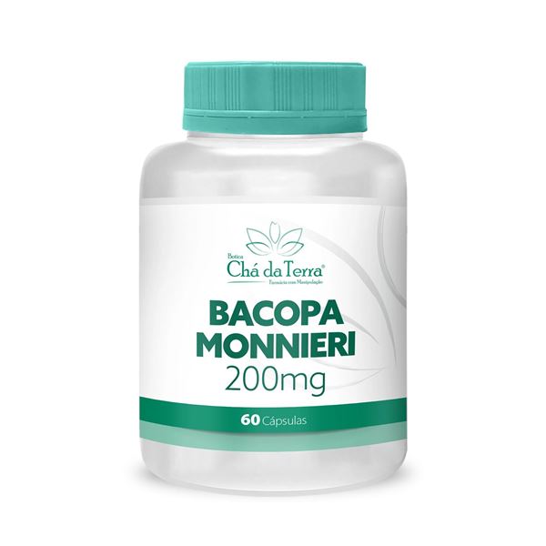 Bacopa Monnieri 200mg 60 Cápsulas