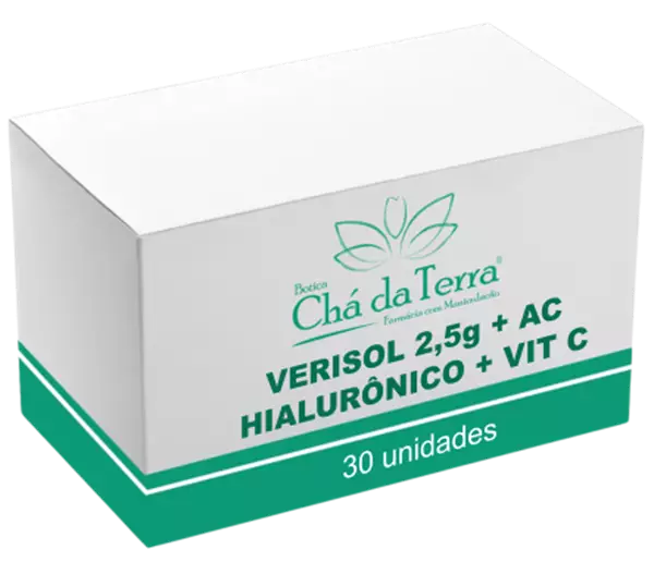 Verisol+Colágeno Tipo II+Vitamina C+Ácido Hialurônico 30 unidades