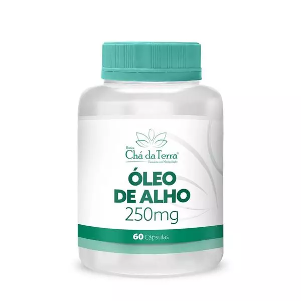 Óleo de Alho 250mg 60 Cápsulas
