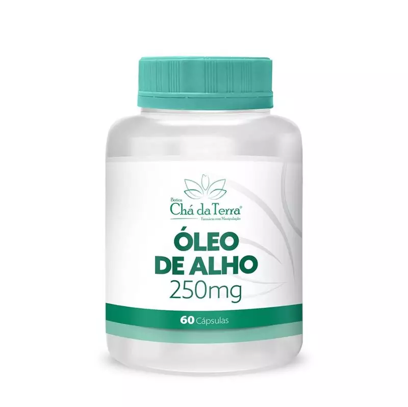 Óleo de Alho 250mg 60 Cápsulas