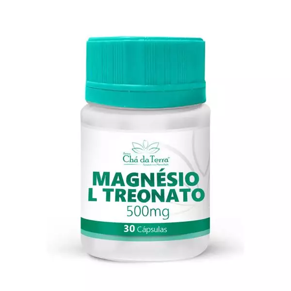 Magnésio L Treonato 500mg  30 Cápsulas