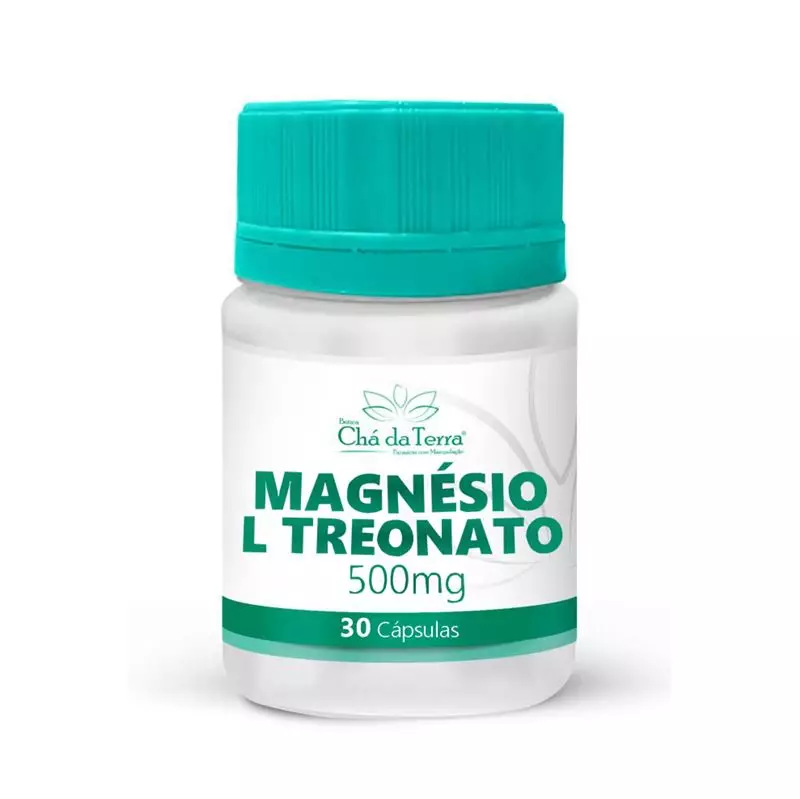 Magnésio L Treonato 500mg  30 Cápsulas