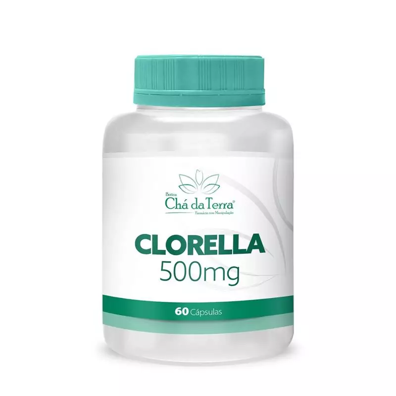 Clorella 500mg 60 Cápsulas