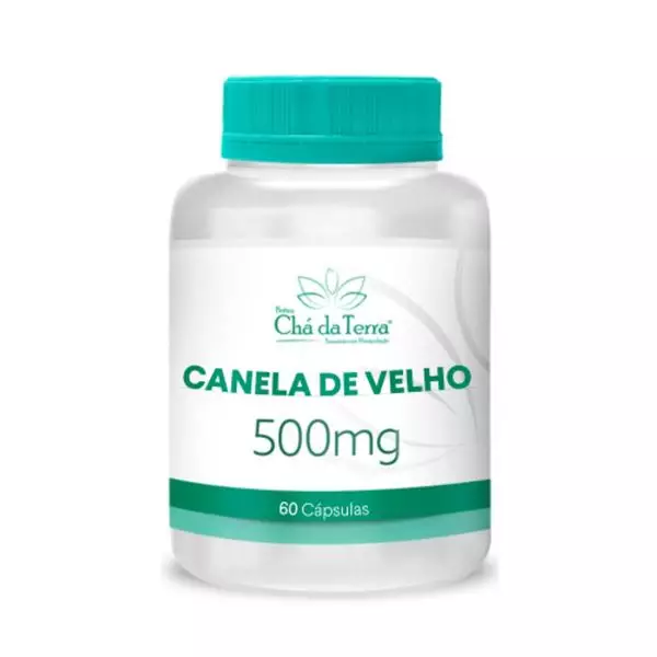 Canela de Velho 500mg  60 Cápsulas
