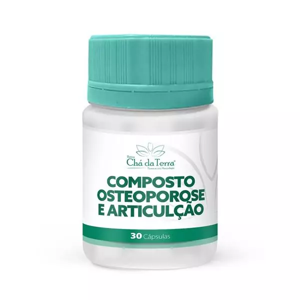 Composto Osteoporose e Articulação 30 Cápsulas