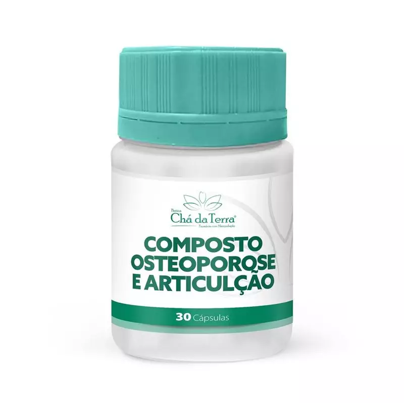 Composto Osteoporose e Articulação 30 Cápsulas