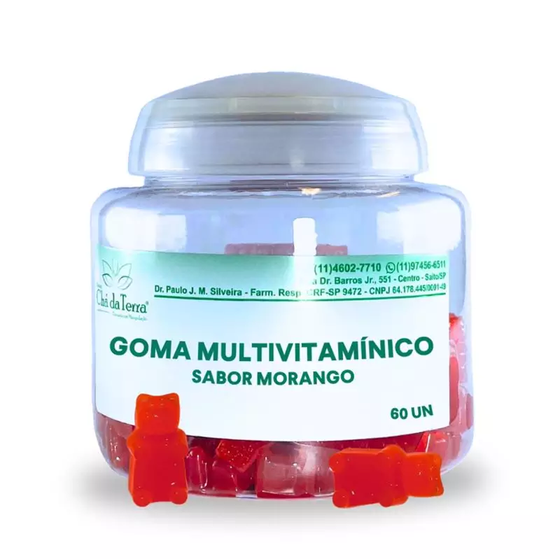 Goma Multivitamínico 60 Gomas