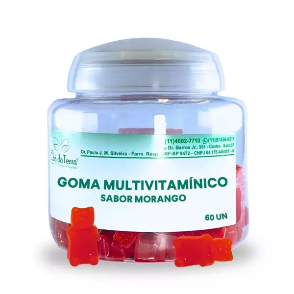 Goma Multivitamínico 60 Unidades