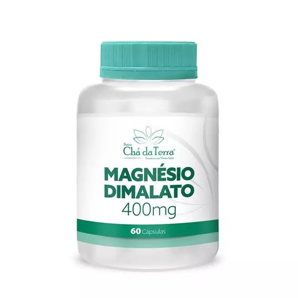 Magnésio Dimalato 400mg 60 Cápsulas