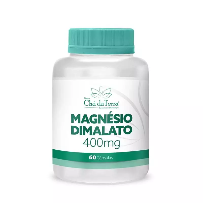 Magnésio Dimalato 400mg 60 Cápsulas
