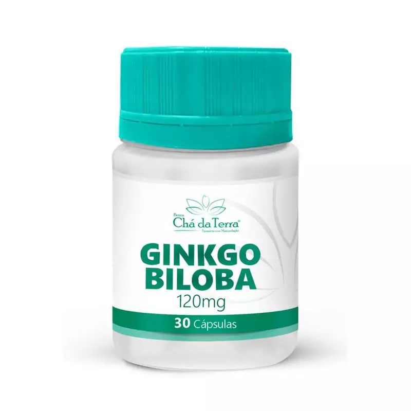 Ginkgo biloba 120mg 30 Cápsulas