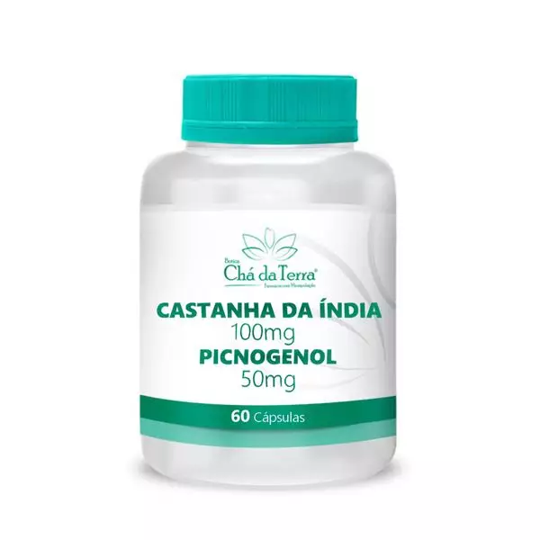 Castanha da Índia + Picnogenol 60 Cápsulas