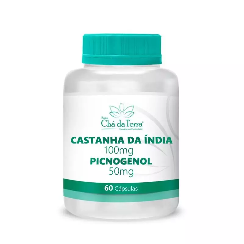 Castanha da Índia + Picnogenol 60 Cápsulas