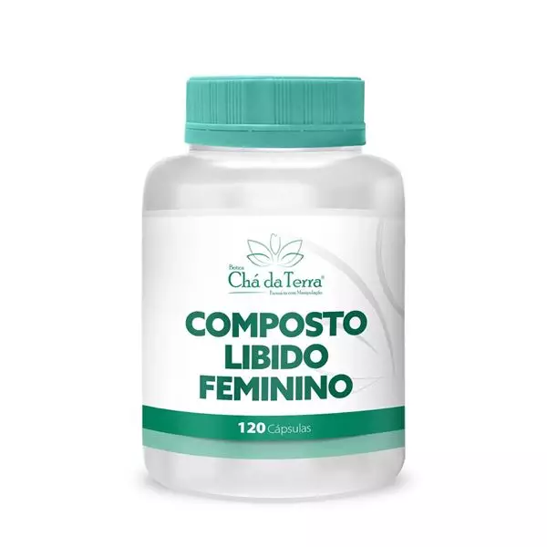 Composto Libido Feminino 120 Cápsulas Composto Libido Feminino 120 Cápsulas