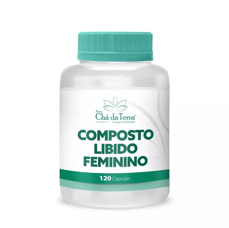 Composto Libido Feminino 120 Cápsulas