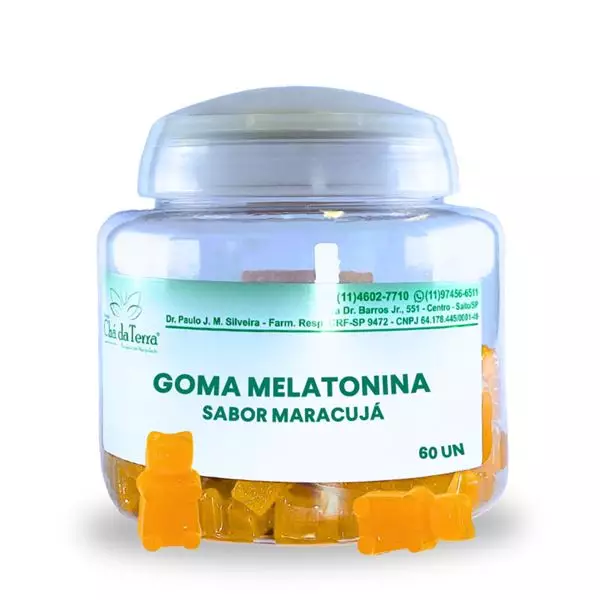 Goma de Melatonina 0,21mg 60 Gomas