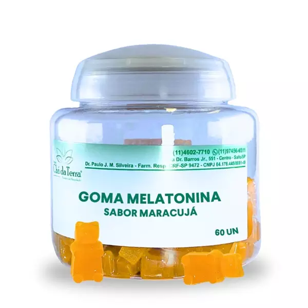 Goma de Melatonina 60 Unidades