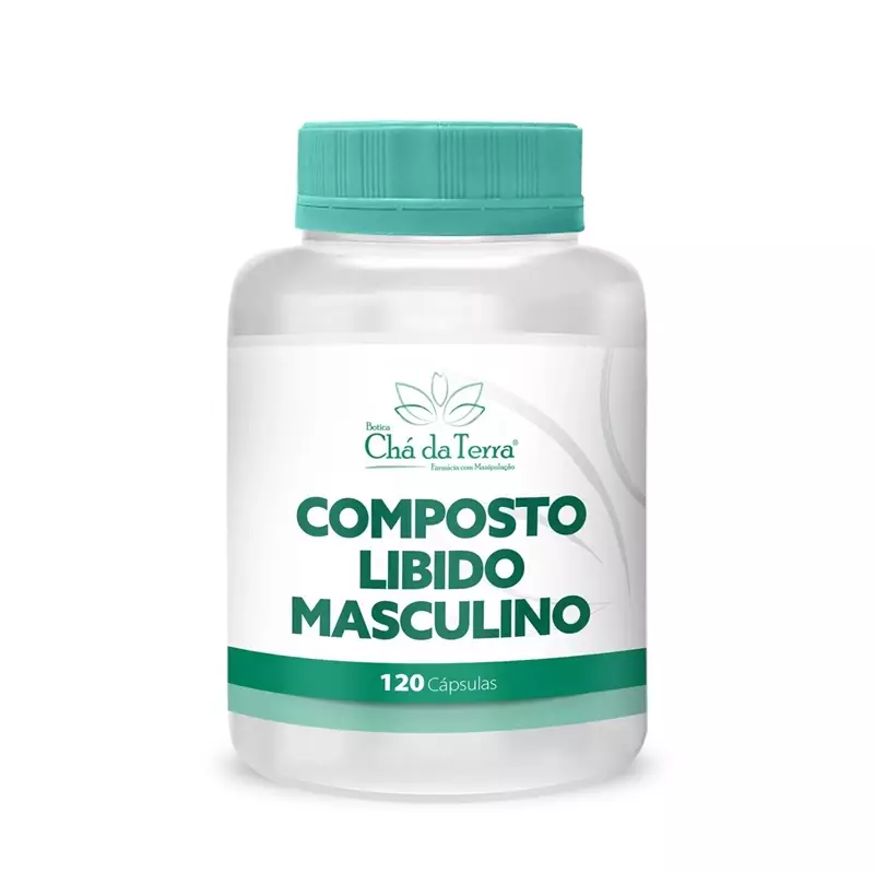 Aumento Libido Masculino 120 Cápsulas