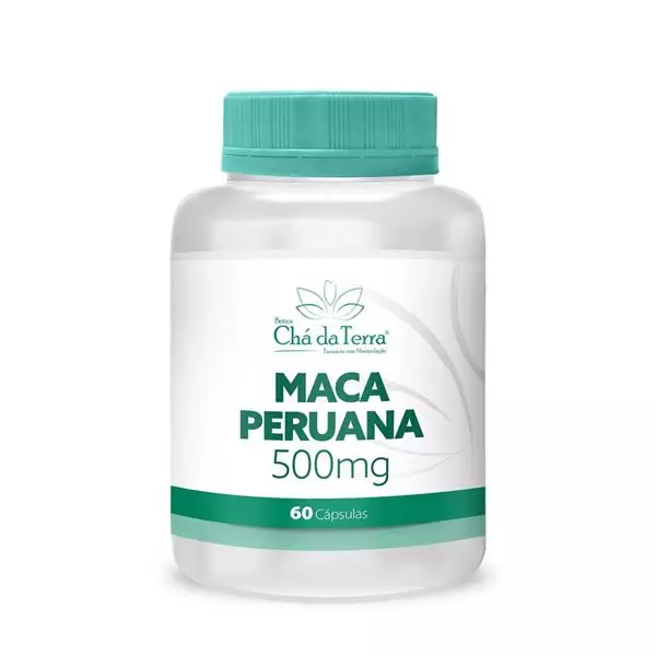 Maca Peruana 500mg 60 Cápsulas
