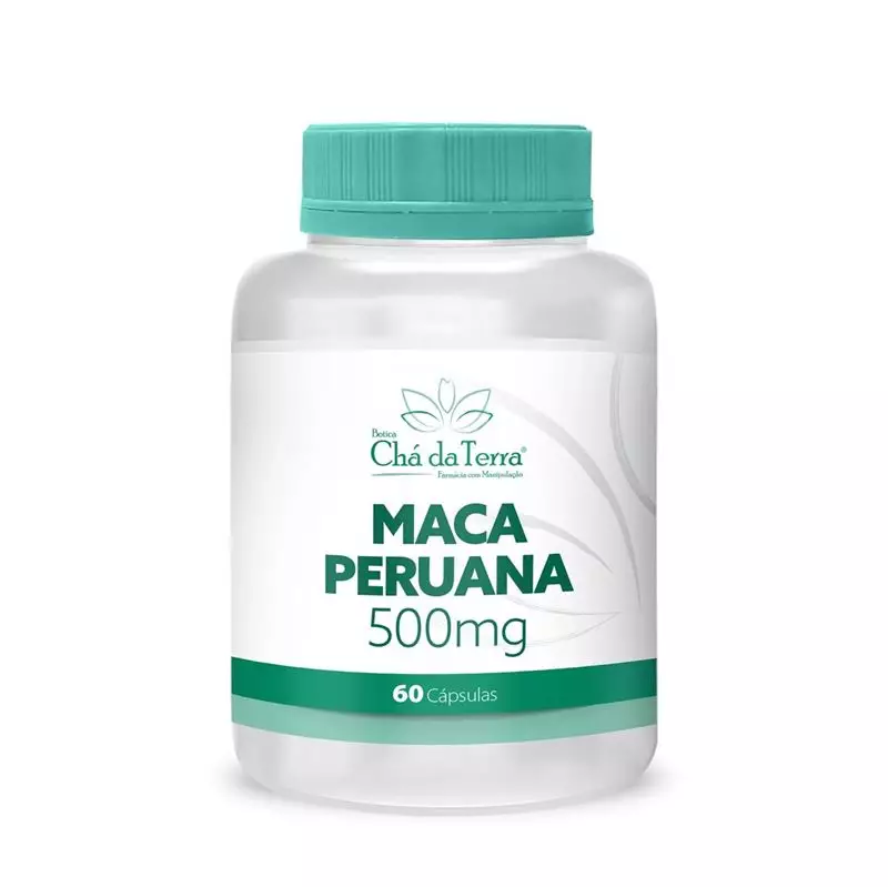 Maca Peruana 500mg 60 Cápsulas