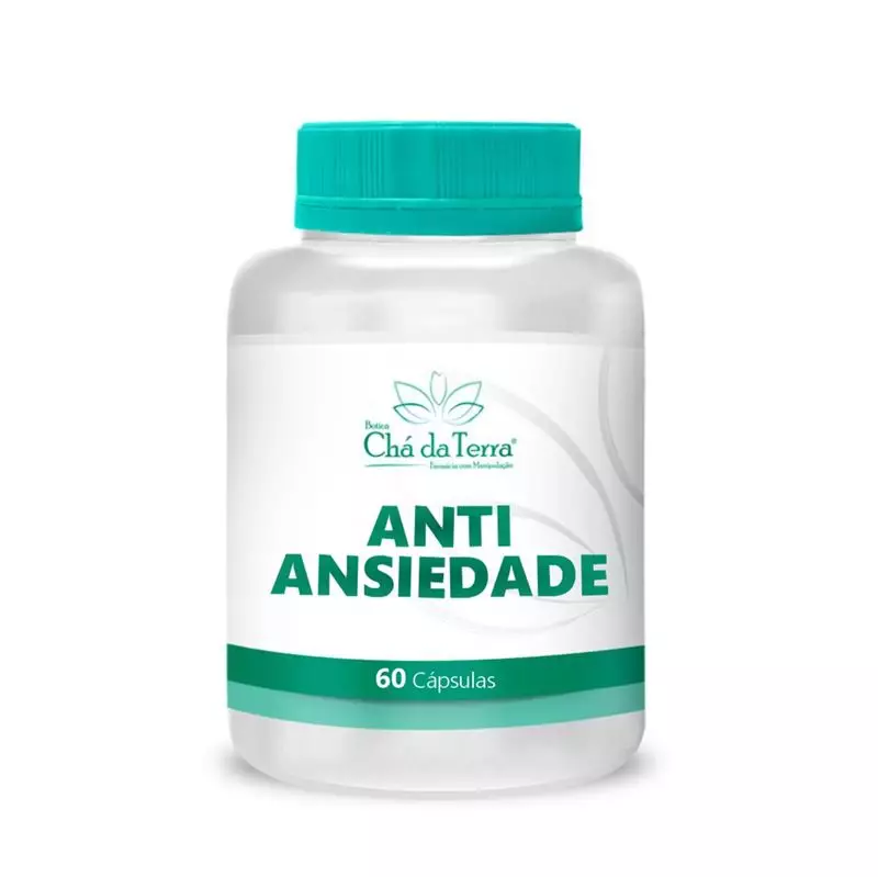 Anti Ansiedade 60 Cápsulas