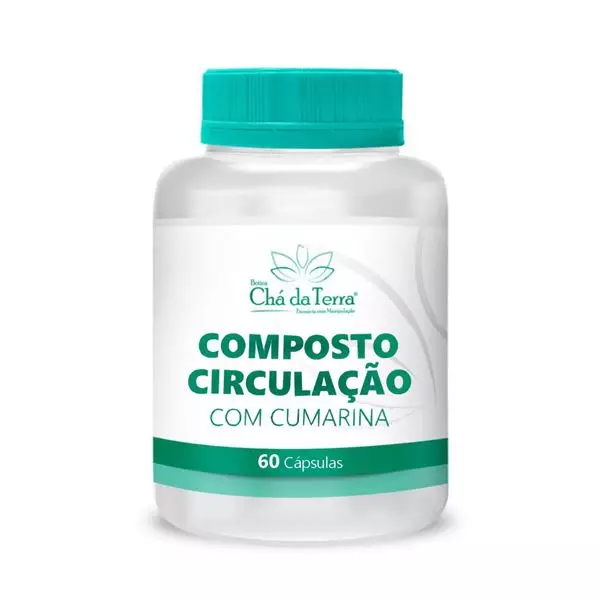 Composto para Circulação com Cumarina 60 Cápsulas