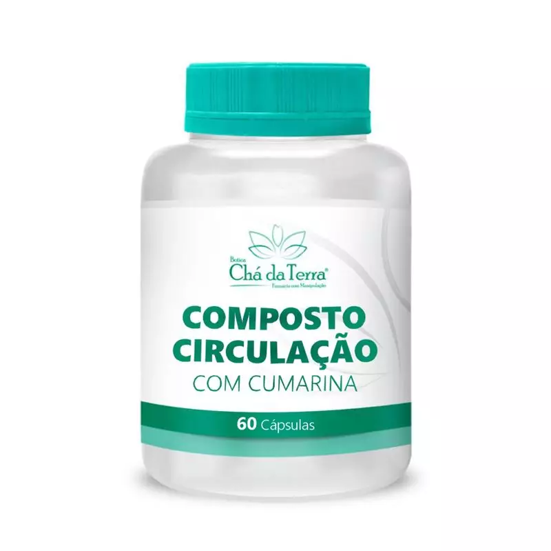 Composto para Circulação com Cumarina 60 Cápsulas