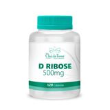 D Ribose 500mg 120 Cápsulas