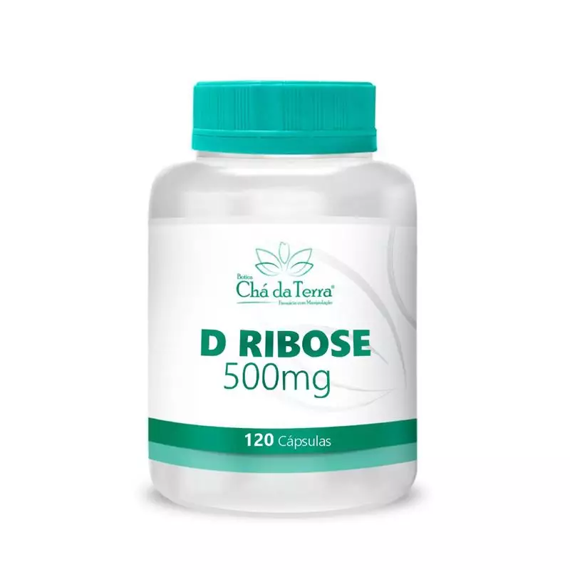 D Ribose 500mg 120 Cápsulas