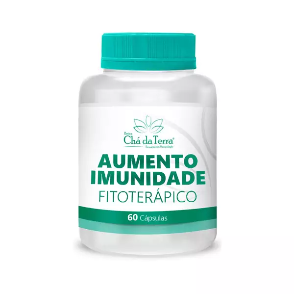 Aumento de Imunidade Fitoterápico 60 Cápsulas
