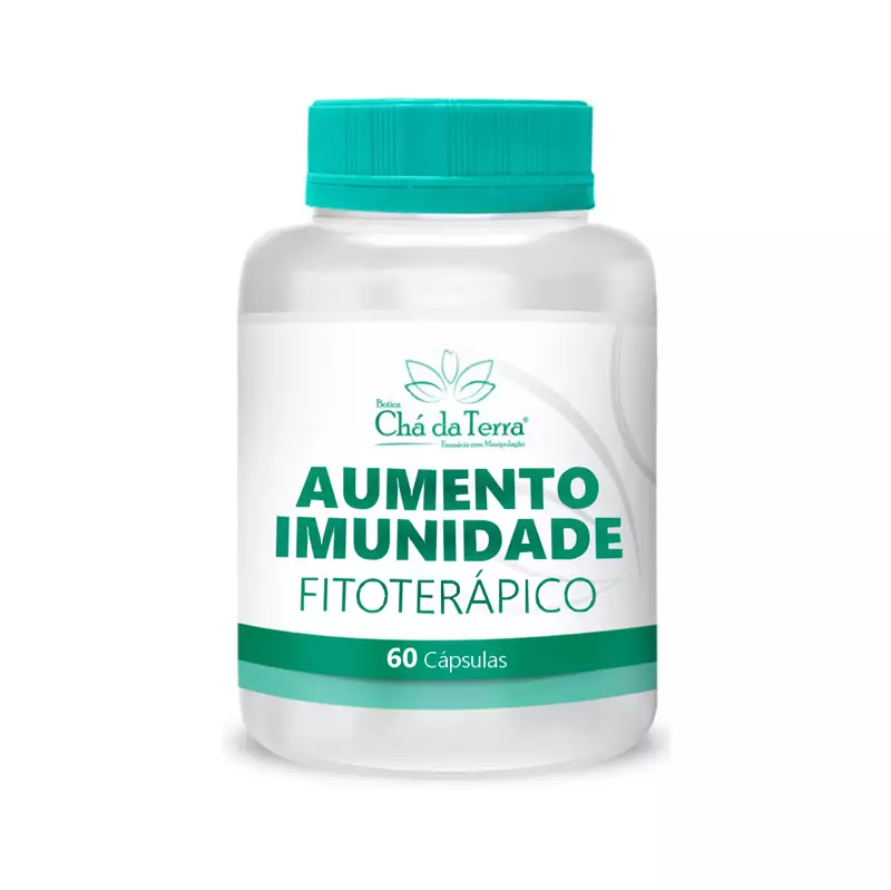 Aumento de Imunidade Fitoterápico 60 Cápsulas