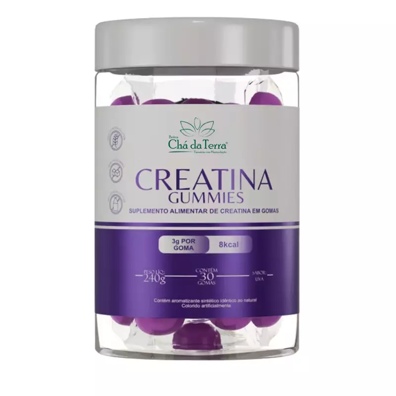 Goma de Creatina Uva 30 Unidades