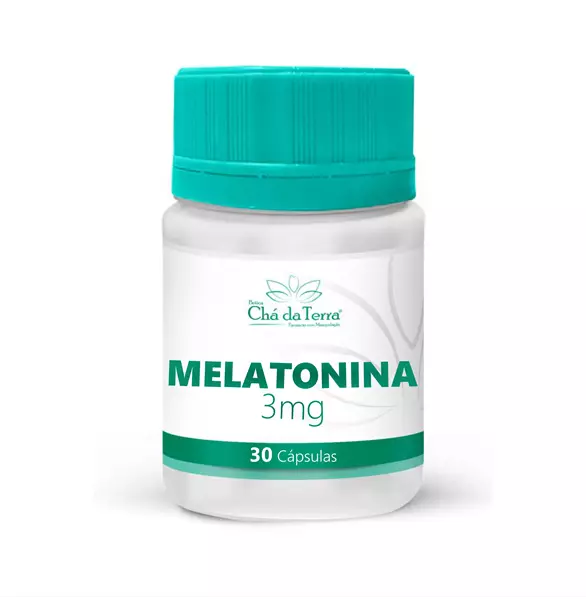 Melatonina 3mg 30 Cápsulas