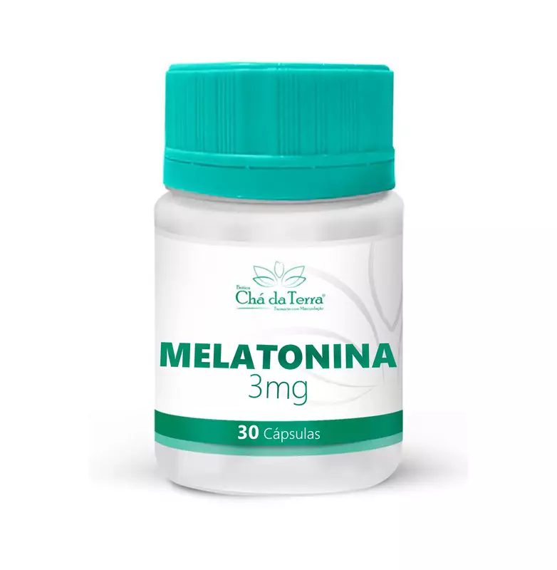 Melatonina 3mg 30 Cápsulas