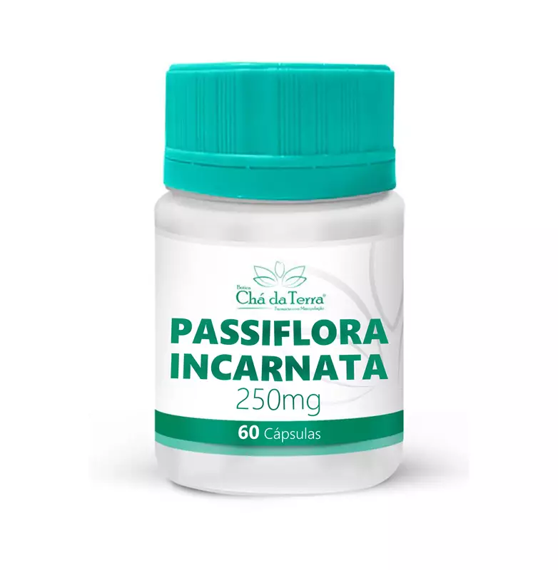 Passiflora Incarnata 250mg 60 Cápsulas
