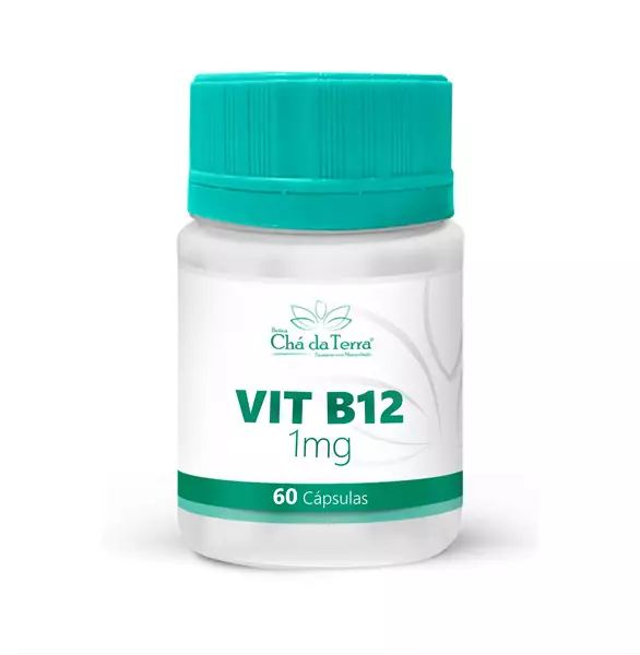 Vitamina B12 1mg 60 Cápsulas