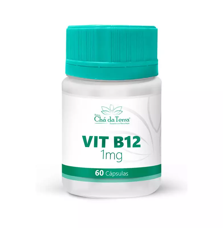 Vitamina B12 1mg 60 Cápsulas