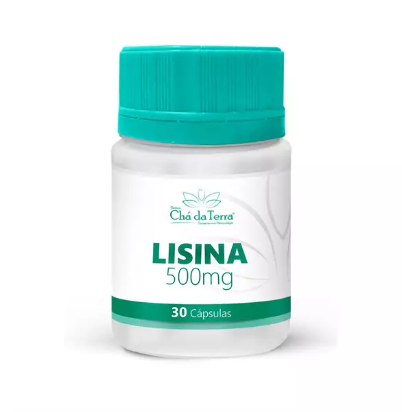 Lisina 500mg 30 Cápsulas