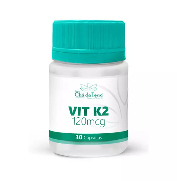 Vitamina K2 120mcg 30 Cápsulas