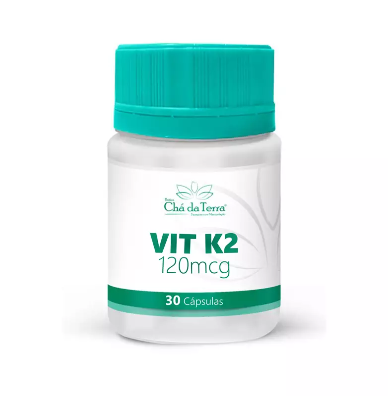 Vitamina K2 120mcg 30 Cápsulas
