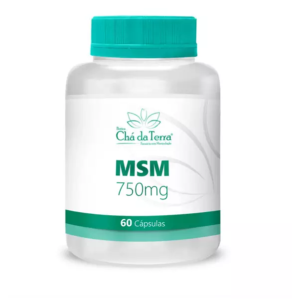 MSM 750mg 60 Cápsulas