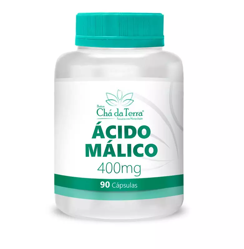 Ácido Málico 400mg 90 Cápsulas