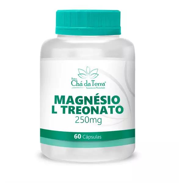Magnésio L Treonato 250mg  60 Cápsulas
