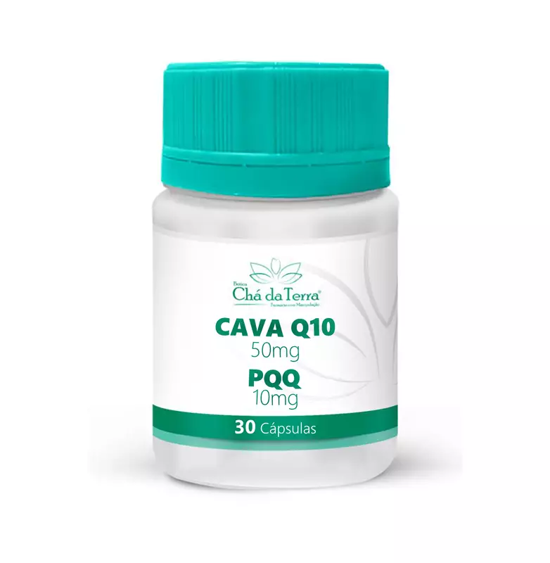 Cava Q10 50mg + PQQ 10mg 30 Cápsulas