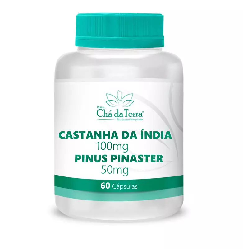 Castanha da Índia + Pinus Pinaster 60 Cápsulas