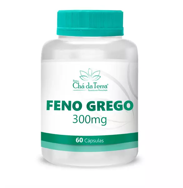 Feno Grego 300mg 60 Cápsulas