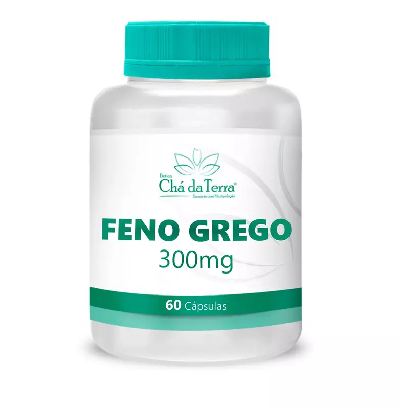 Feno Grego 300mg 60 Cápsulas