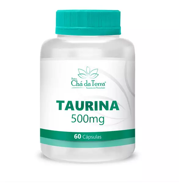 Taurina 500mg 60 Cápsulas