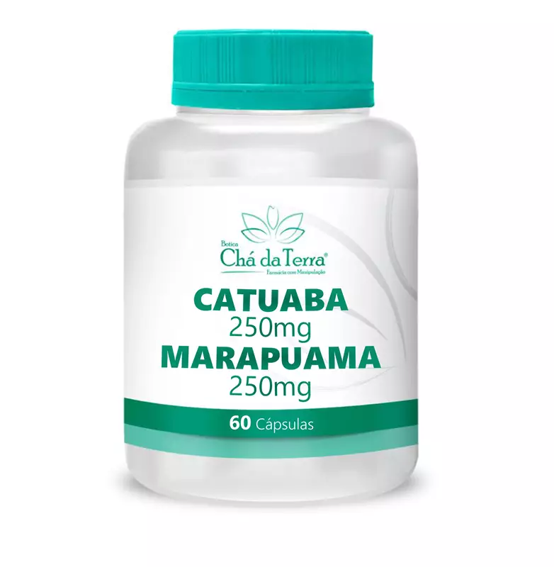Catuaba + Marapuama 60 Cápsulas