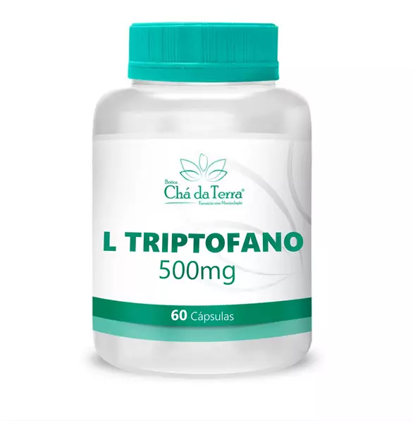 L Triptofano 500mg 60 Cápsulas